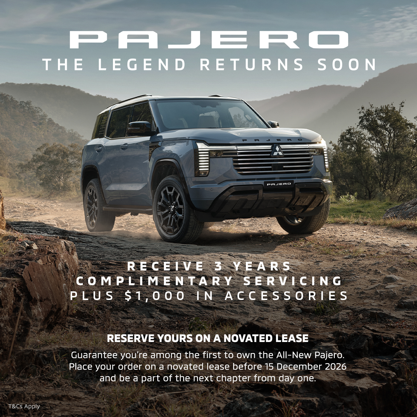 Mitsubishi Pajero Novated Lease