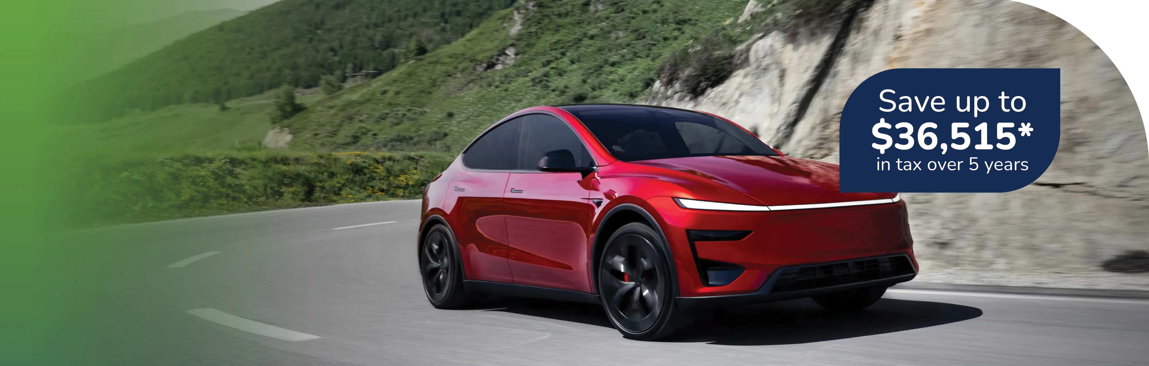 Electric car savings - Tesla Model Y
