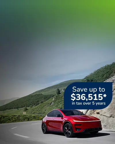 Electric car savings - Tesla Model Y