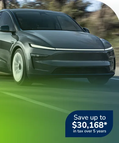 Electric car savings - Tesla Model Y